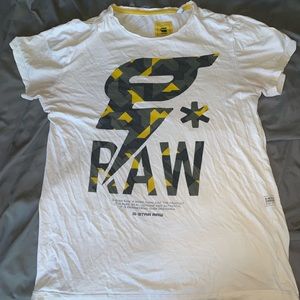 G star raw graphic tee size m
